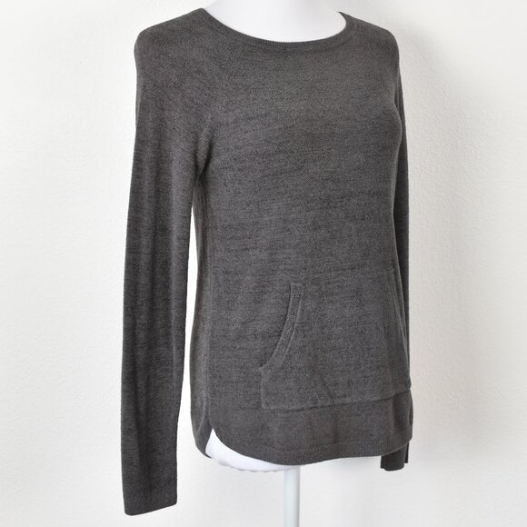 Barefoot Dreams CozyChic Ultra Lite Raglan Pullover - XS - Picture 7 of 8